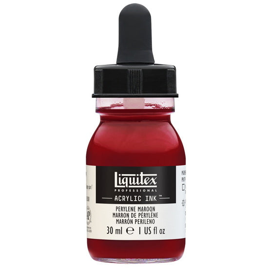 Encre acrylique marron de pérylène - 30ml