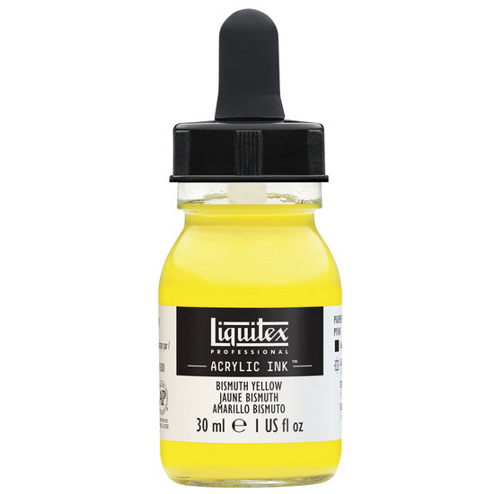 Encre acrylique jaune bismuth - 30ml