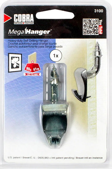 Crochet megahanger® - zinc