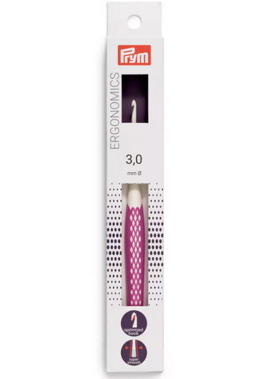 Crochet ergonomique - 17cm - 3mm