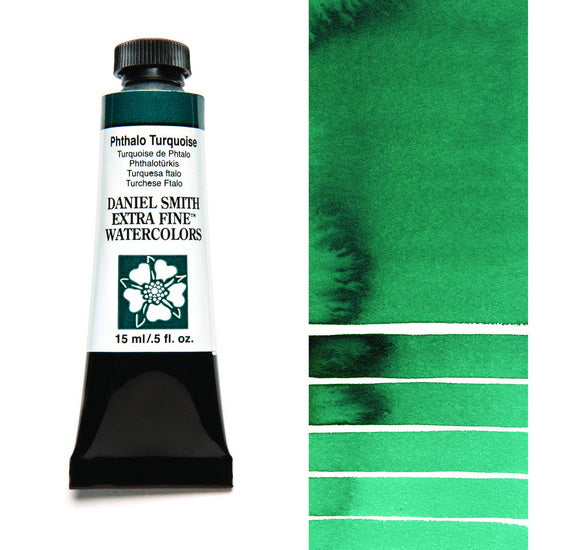 Aquarelle tube turquoise de phtalo  s1 - 15ml