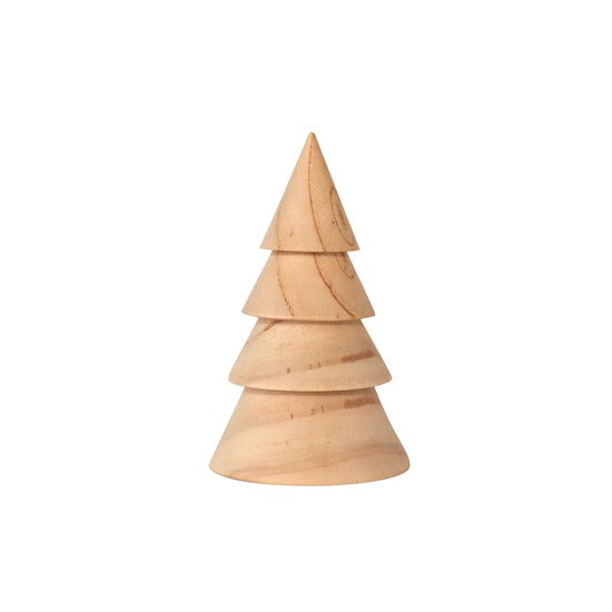 Sapin en bois naturel - 20 cm