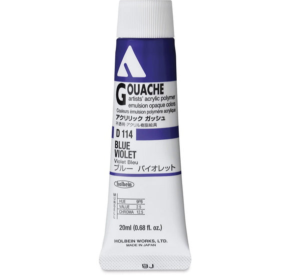 Acryla Gouache Blue Violet Series A - 20ml