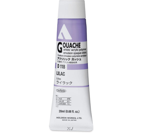 Gouache acryla lilas série a - 20ml