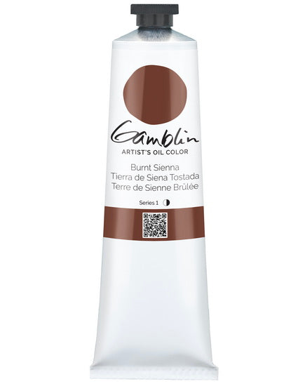 Oil Tube Burnt Sienna - 150ml Series  1