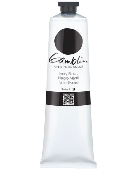 Oil Tube Ivory Black - 150ml Series  1