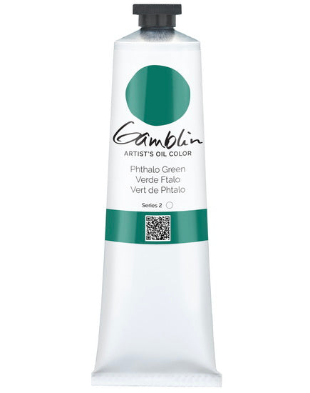 Huile vert phtalo - 150ml série 2