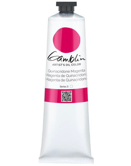 Oil Tube Quinacridone Magenta - 150ml Series  3