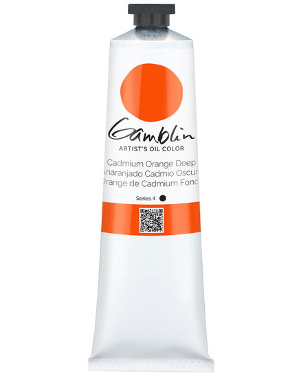 Oil Tube Cadmium Orange Deep - 150ml Series  4