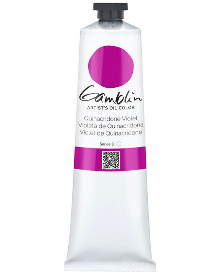 Huile violet quinacridone - 150ml série 3