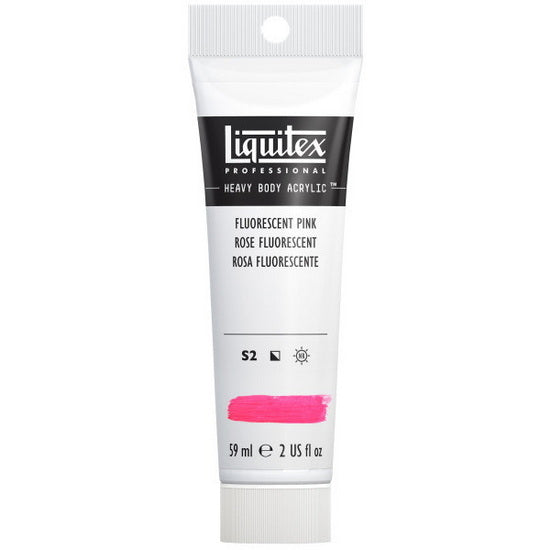 Acrylique hv - 2oz - rose fluorescent - s2