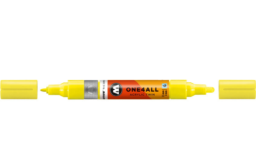 Marqueur one4all jaune fluo -1.5-4mm