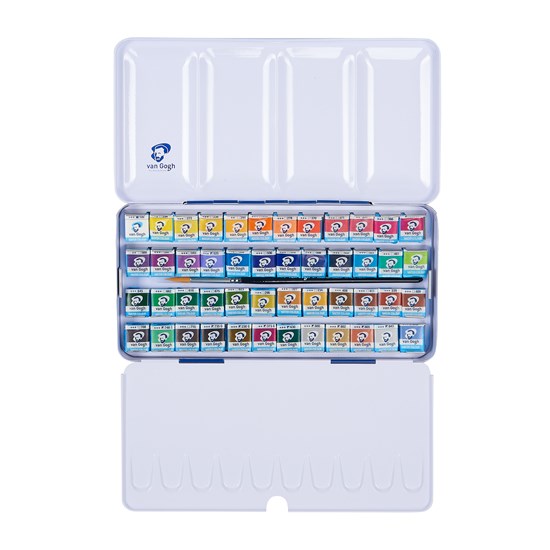 Van Gogh Watercolour Half Pan Set (48)