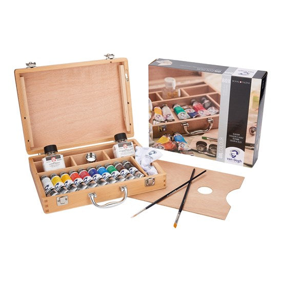 Ens. huile van gogh coffret de base - 10x40ml