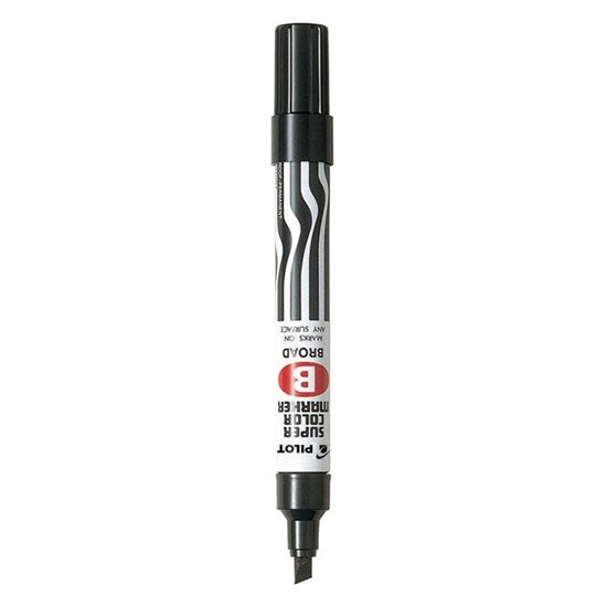 Permanent Marker Broad Tip Black