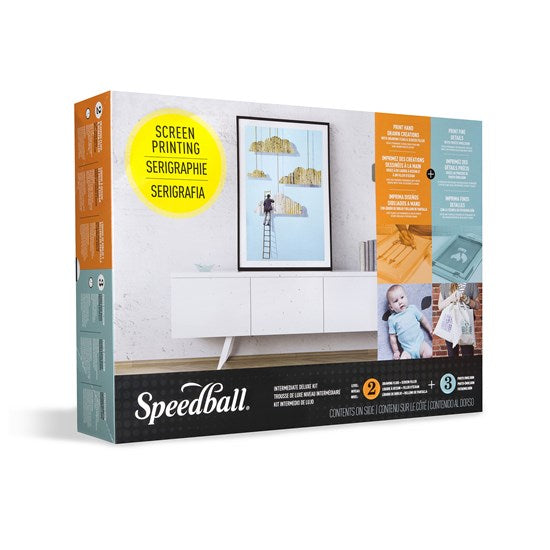Intermediate deluxe screen printing set