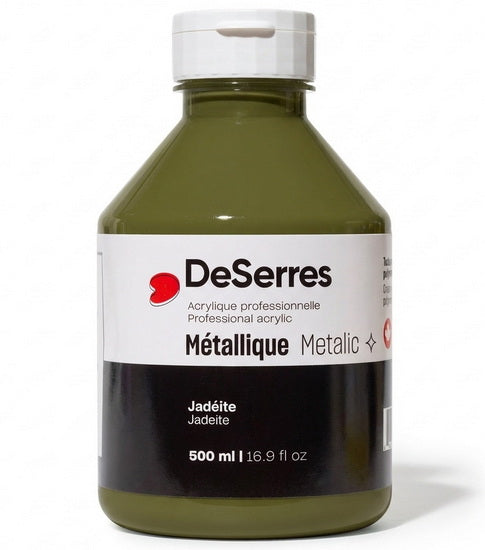 Liquid Acrylic Jadeite Metallic - 500ml