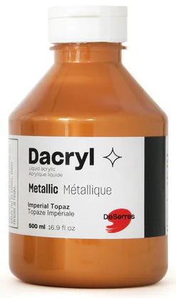 Liquid Acrylic Imperial Topaz  Metallic - 500ml