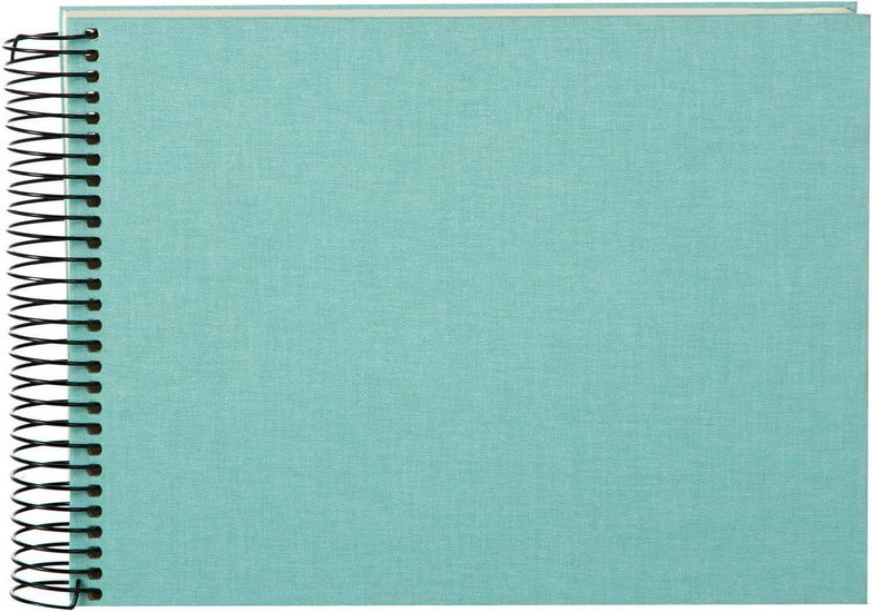 ALBUM PHOTOS BELLA VISTA &MDASH 40 PAGES 24 X 17 CM Aqua blanc