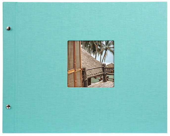 ALBUM PHOTOS BELLA VISTA &MDASH 40 PAGES 39 X 31 CM Aqua