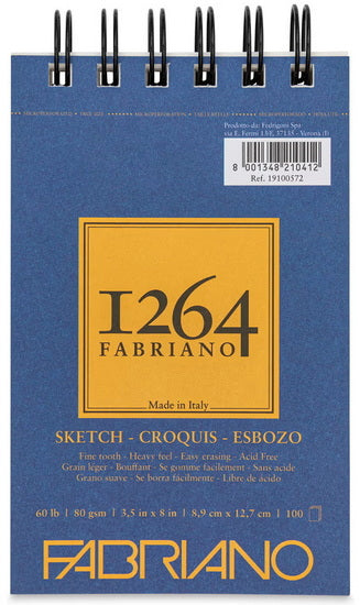 1264 Sketch Pad - 3.5 X 5 INCHES