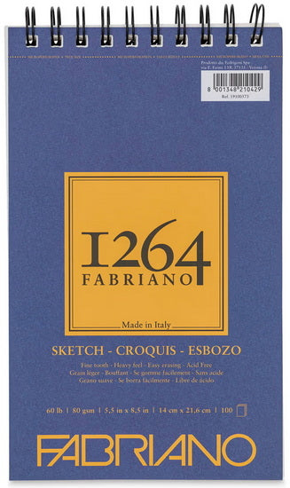 1264 Sketch Pad - 5.5 X 8.5 INCHES