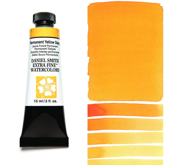 Aquarelle tube jaune foncé permanent  s2 - 15ml
