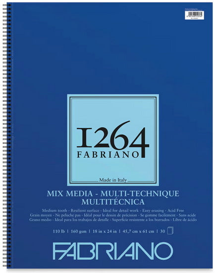 1264 Mixed Media Pad - 18 X 24 INCHES INCH