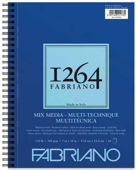 1264 Mixed Media Pad - 7 X 10 INCHES INCH