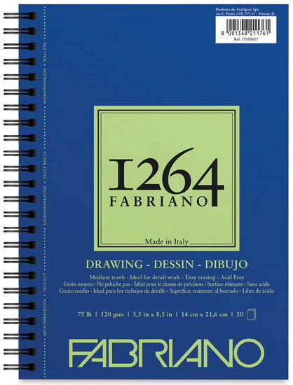 1264 Drawing Pad - 5.5 X 8.5 INCHES INCH