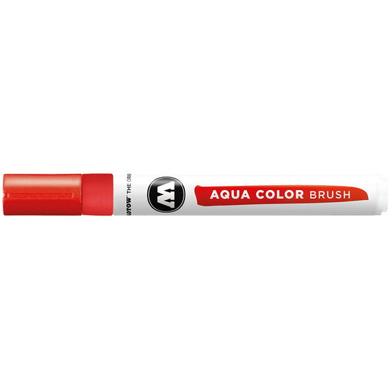 Aqua Color Brush Marker Vermilion