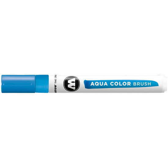 Aqua Color Brush Marker Cyan