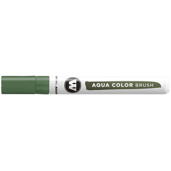 Aqua Color Brush Marker Olive