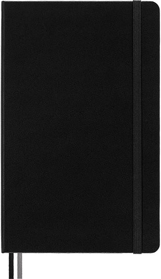 Expanded Classic Notebook - Hard Cover - BLACK - 13 X 21 CENTIM