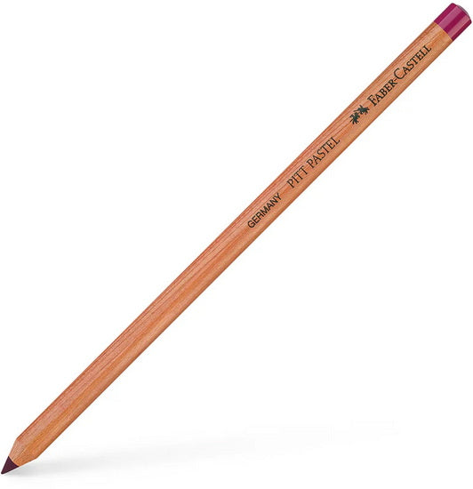 Crayon pastel rouge violet