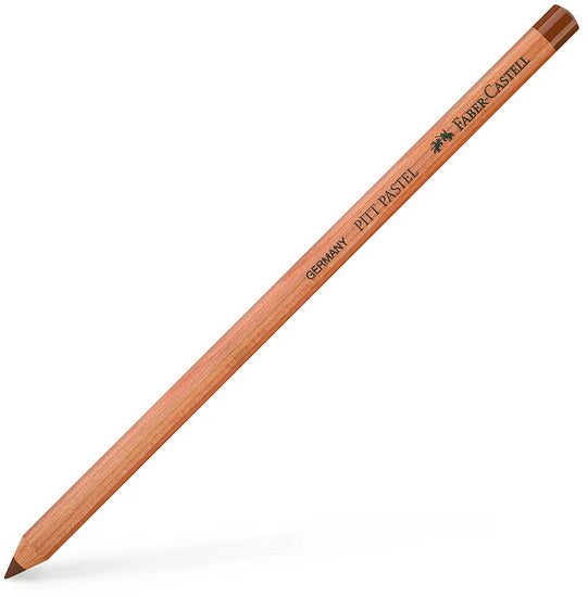 Crayon pastel sienne brûlée