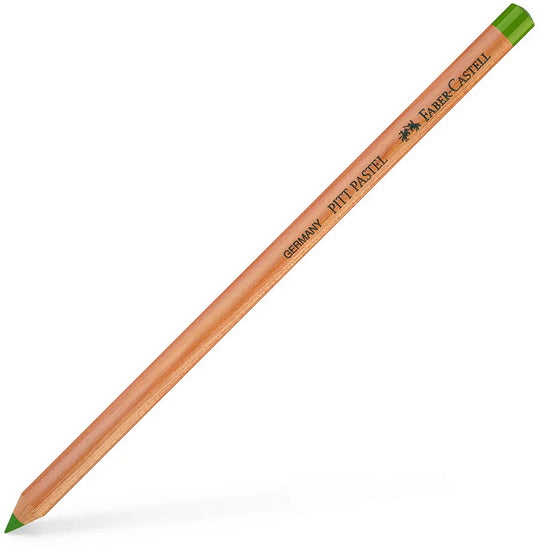 Crayon pastel terre verte jaunâtre