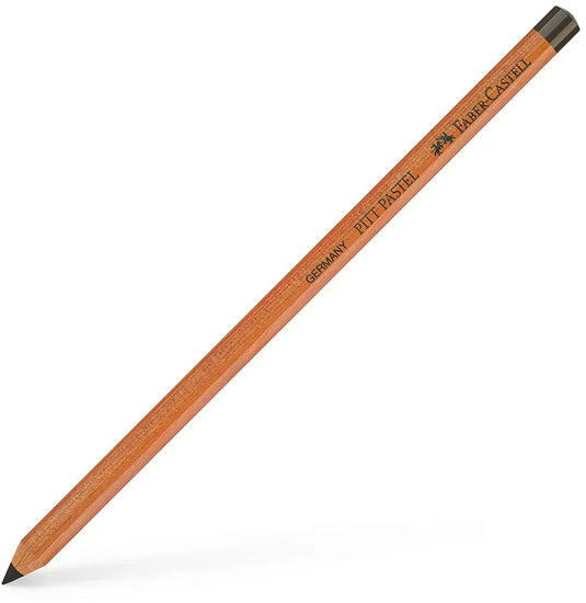 Crayon pastel sépia foncé