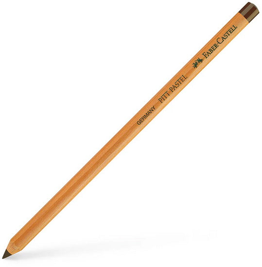 Crayon pastel brun noyer