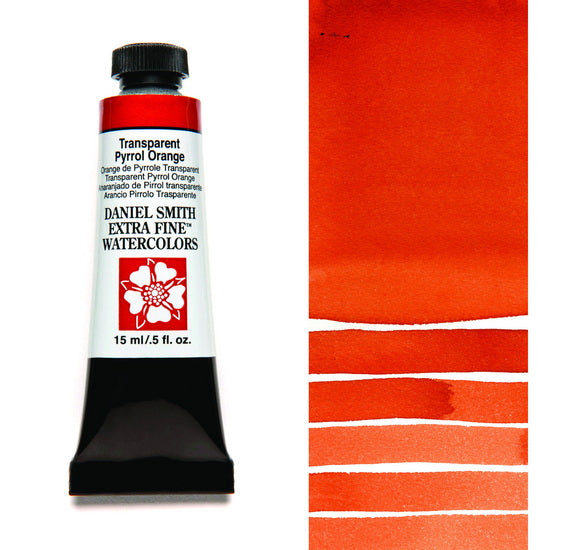 Watercolor Tube Transparent Pyrrole Orange  S2 - 15ml