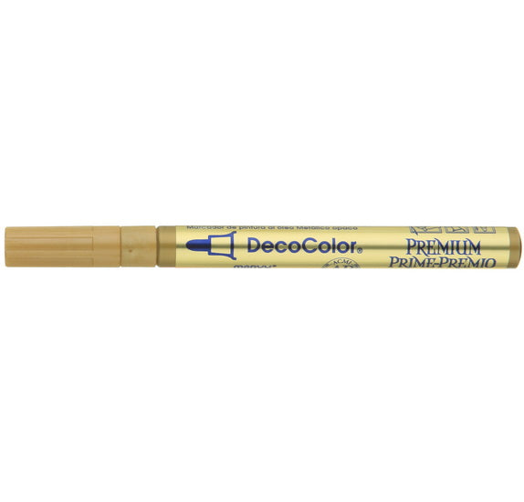 Paint marker - decolor - fine - gold