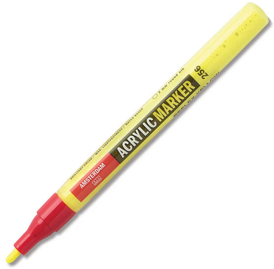 Marqueur acrylique amsterdam  jaune reflex - 1-2mm