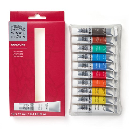 Ens. 10 gouache - 12ml