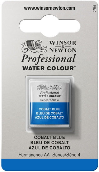 Aquarelle demi-godet - bleu de cobalt - s4