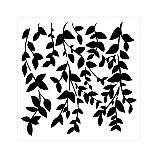 Pochoir  vignes suspendues-12x12po