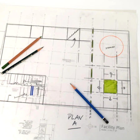 Film à dessin 0.007 à 2 côtés mats - 24x36po