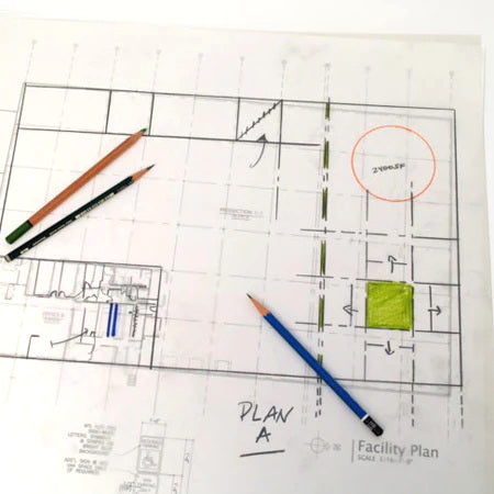 Film à dessin 0.007 à 2 côtés mats - 18x24po