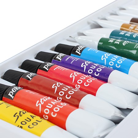 Studio gouache set - 12x12ml