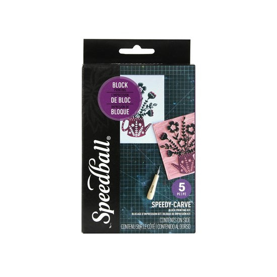 Linocut stamp making kit