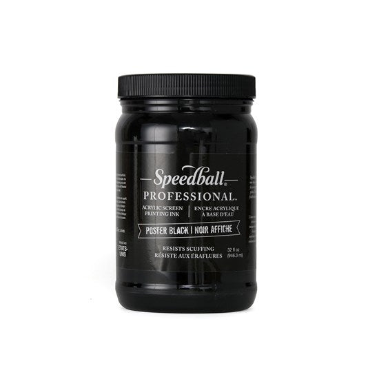 Screen printing ink - black - 32oz